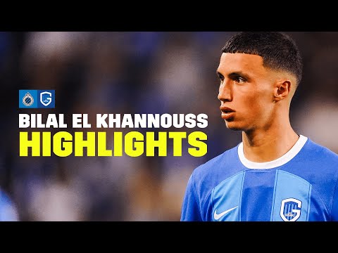 Bilal El Khannouss: Moroccan flair at KRC Genk 🇲🇦✨ #CLUGNK