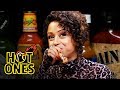 Liza Koshy Meets Her Future Self While Eating Spicy Wings | Hot Ones Liza Koshy Meets Her Future Self While Eating Spicy Wings | Hot Ones