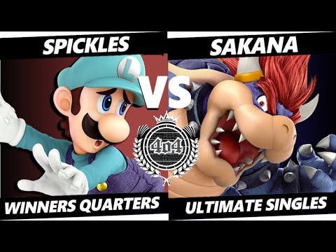 4o4 Smash Monthly 12 - ACE| Spickles (Luigi, Roy) vs Sakana (Bowser) - Winners Quarter-Final