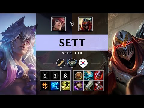 Sett Mid vs Zed - KR Challenger Patch 25.05
