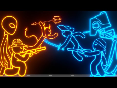 The ENTIRE Stickman Tower War Intergalactic Tournament in ONE VIDEO