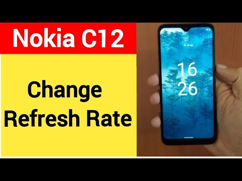How to change refresh rate Nokia, Nokia C12 me refresh rate change kaise karen