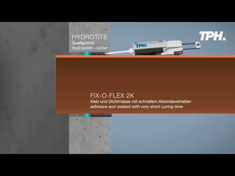 Schnelle Abdichtung von Rohrdurchführungen - Fast sealing of pipe breakthroughs