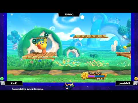 Km.K (Sword) vs qwertz143 (Bell) - 第5回　スノファイ Kirby Fighters Japan Tournament