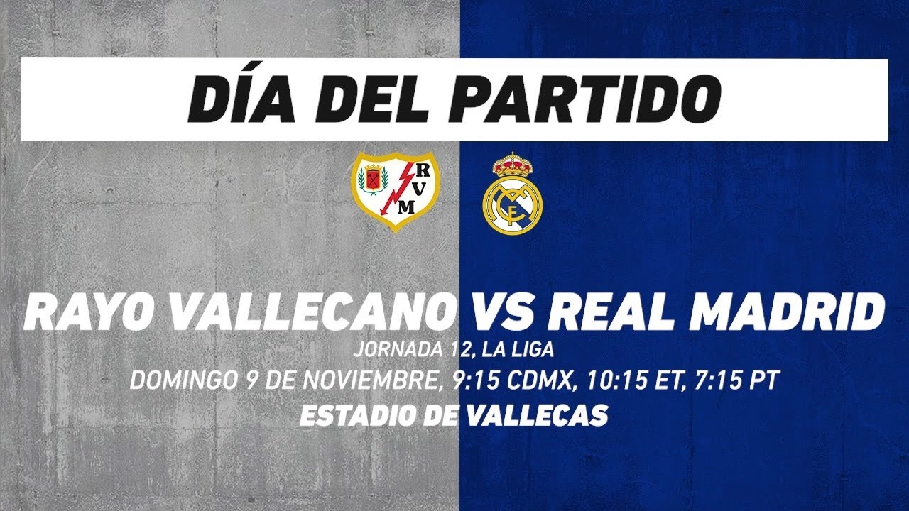 Rayo Vallecano vs Real Madrid, frente a frente: LaLiga