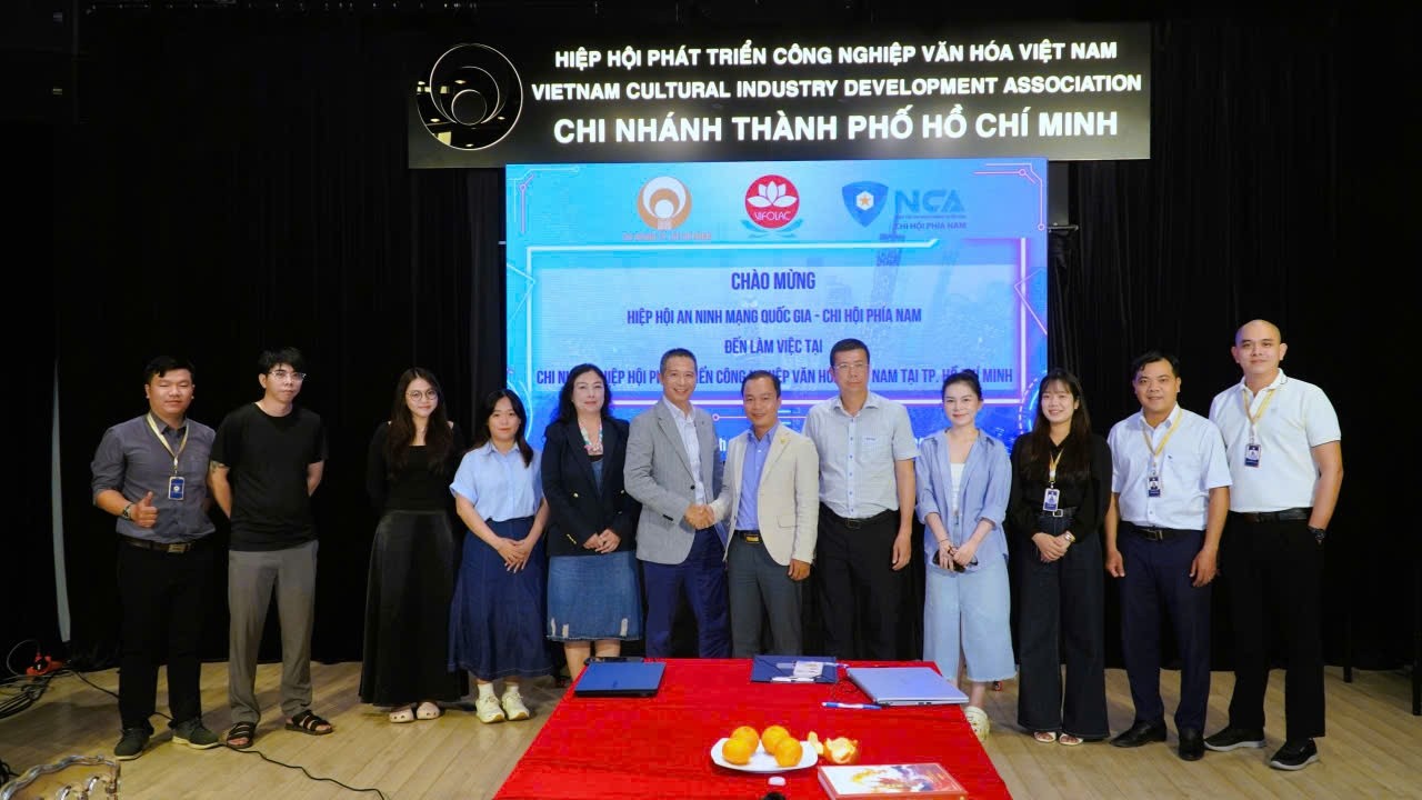 VCIDA-HCMC – HỌP AN NINH MẠNG, TRAO ĐỔI HỢP TÁC CHIẾN LƯỢC