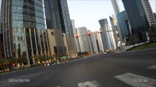 preview picture of video 'An evening ride in Doha'