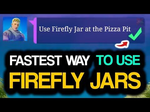Use FIREFLY JAR At The PIZZA PIT! Fastest Way to Use Firefly Jar At The Pizza Pit in Fortnite!