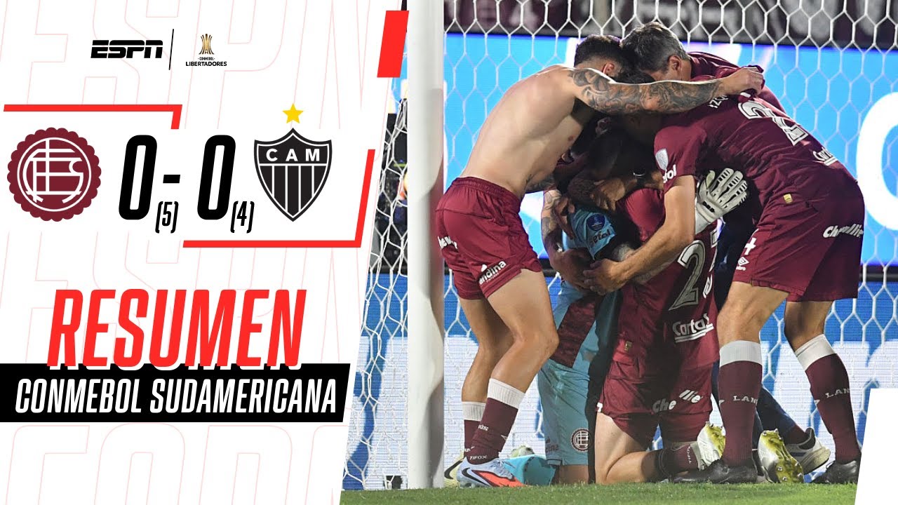PENALES INCREÍBLES Y EMOCIONANTE CONSAGRACIÓN DE LANÚS EN SUDAMERICANA | Lanús 0-0 Mineiro | RESUMEN