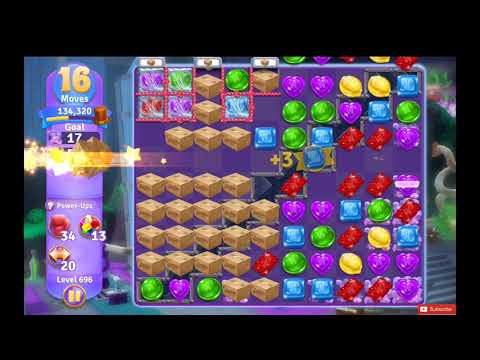 Wonka's World of Candy Level 696 NO BOOSTERS - A S GAMING ✔