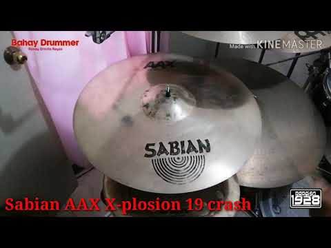 Sabian AAX X-plosion 19 crash
