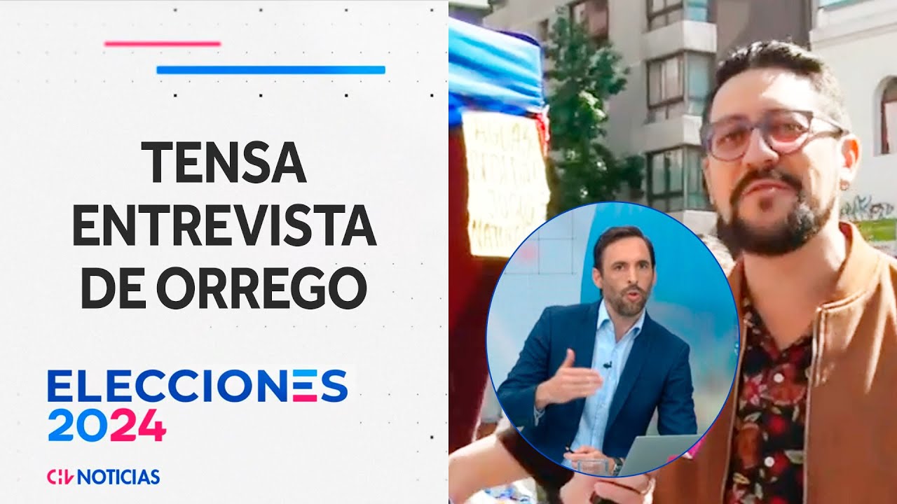 "¿VAS A PEDIR DISCUPAS?": La tensa entrevista a Francisco Orrego en elecciones - CHV Noticias