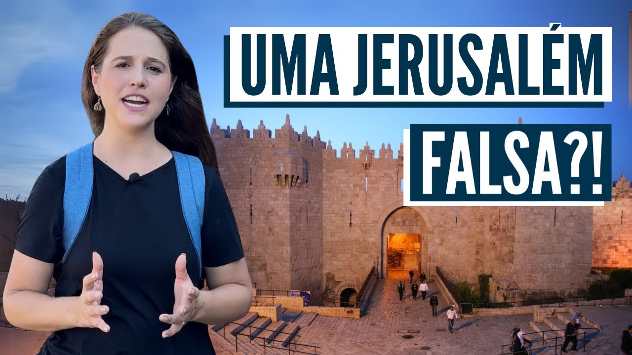 ONDE ESTÁ JERUSALEM BÍBLICA? Israel com Aline