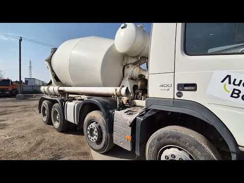 Volvo FM400, concrete mixer trucks