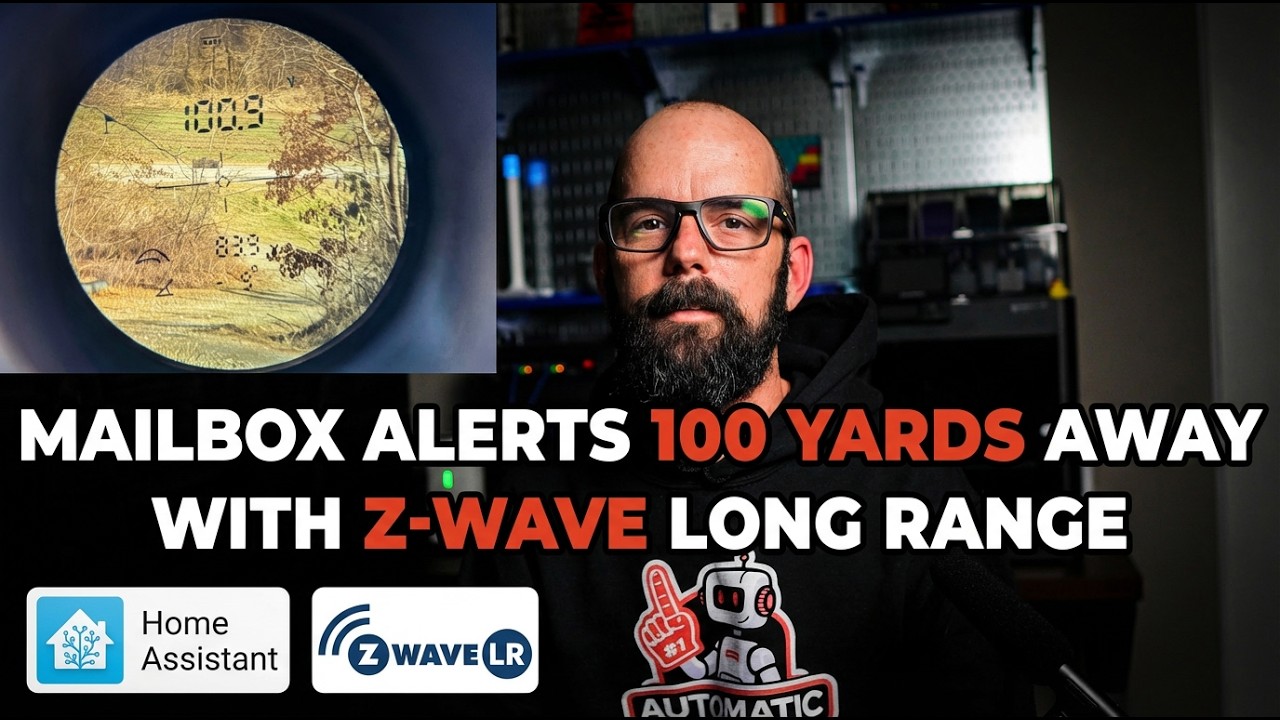 Mailbox Alerts in Home Assistant from 100+ Yards with Z-Wave Long Range