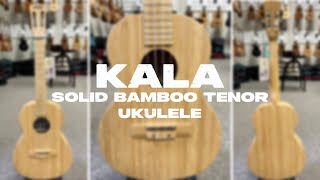 Video thumbnail for Kala KA-BMB Bamboo Tenor Ukulele Demo/Review at Aloha City Ukes by Aloha City Ukes