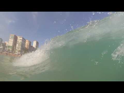 Xiaomi Yi on Levante Beach y Poniente Beach  - Benidorm - Underwater - 2016