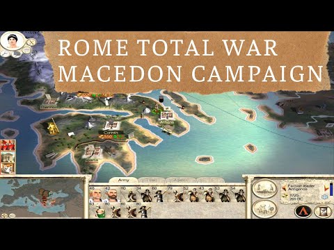 Rome: Total war Speedrun || Macedon Campaign