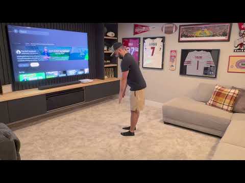 Toe Touch Stretch for hamstrings