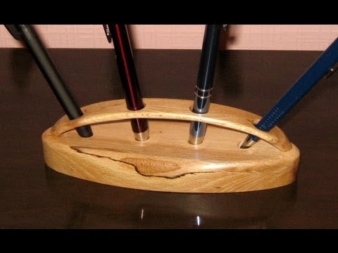 Making a Wooden Pen Stand