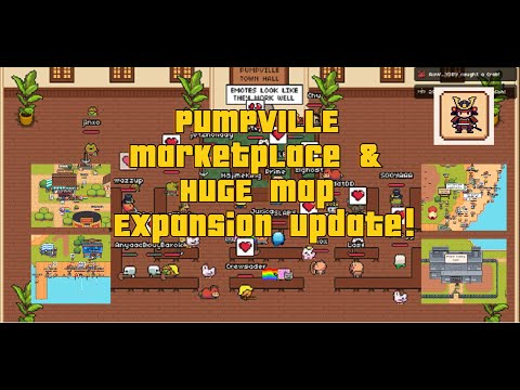 PUMPVILLE Marketplace & HUGE Map Expansion Update! | New Locations + Gameplay