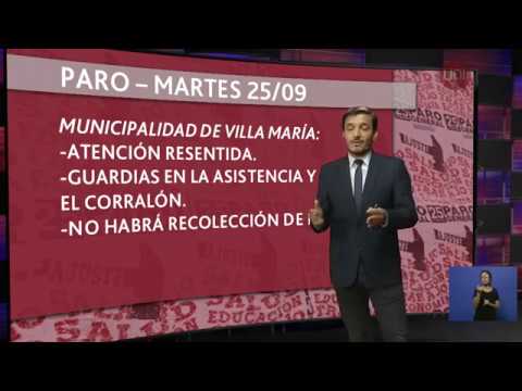 Preparan la movilización en Villa María