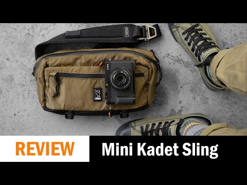 Bag Review: Chrome Mini Kadet Great EDC Sling (I Could Fit 3 Cameras Inside)