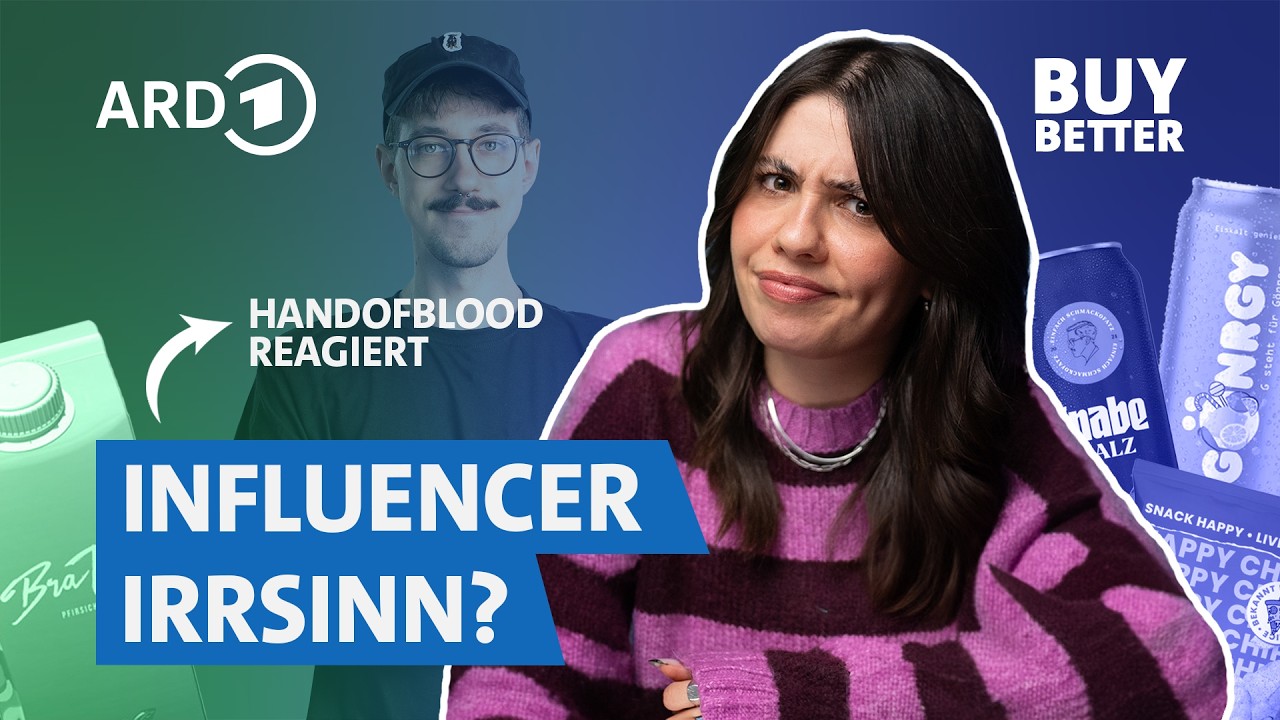 Die Wahrheit hinter Influencer-Produkten von @Knossi und Co. 🍫🔍 (mit @HandOfBlood) | buy better SWR facade placeholder