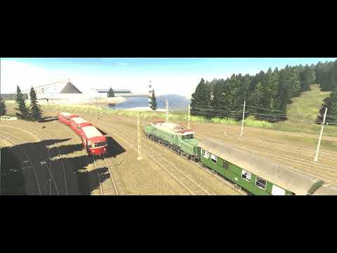 Trainz Railroad Simulator 2022! The German Crocodile!