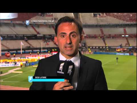 El análisis de Diego Latorre. River 1 - Aldosivi 1. Fecha 28. Primera División 2015. FPT.