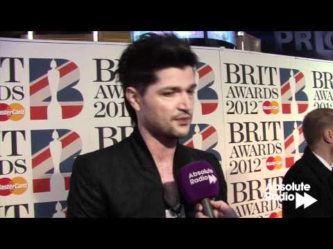 Danny O'Donoghue from The Script at BRITs 2012
