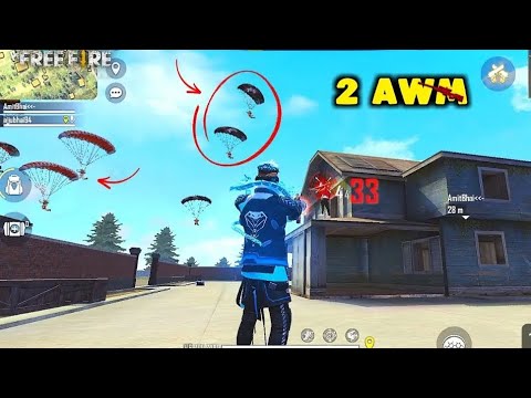 Insane 2 AWM Intense Duo vs Squad Ajjubhai OverPower Gameplay - Garena Free fire (total gaming)