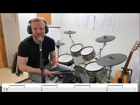 The Reggae One-Drop - One Minute Drum Lesson
