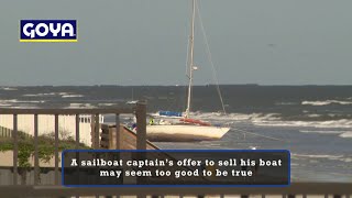 Sailboat captain offers to sell his boat for $1