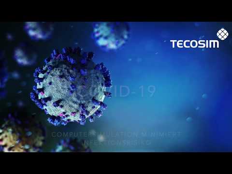 Computersimulation minimiert Covid-19-Infektionsrisiko