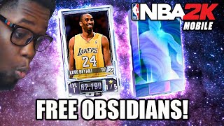 NBA 2K Mobile - How To Get FREE OBSIDIAN Cards!