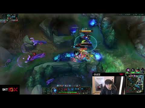 T1 CUZZ PLAYS JUNGLE REK'SAI VS HECARIM - KR CHALLENGER PATCH 10.25