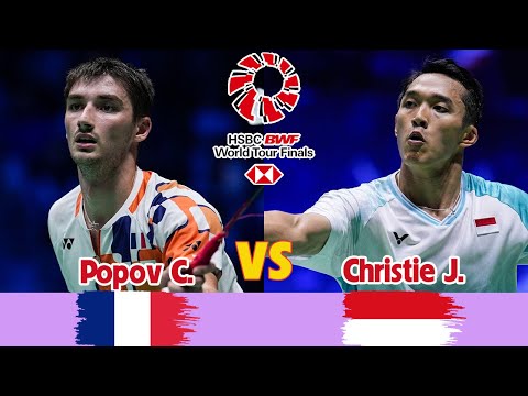 Christo Popov (FRA) vs Jonatan Christie (INA) WS-World Tour Finals 2025