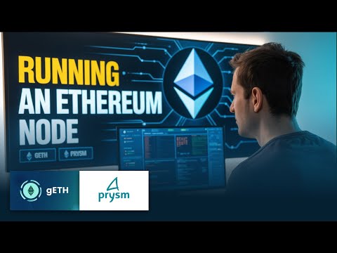 How to Run an Ethereum Node with Geth and Prysm (22 mins Complete Tutorial) #ethereum