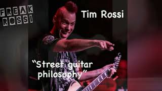 Blackfoot &quot;Southern Native&quot; guitar solo ~ Tim Rossi ~ Street Guitar Philosophy #1