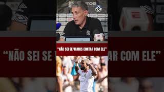 "NÃO SEI SE JOGA O CLÁSSICO" VOJVODA FALA SOBRE GABIGOL | GUARANI 1 X 1 SANTOS | PÓS-JOGO #santos