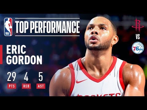Eric Gordon Silences Sixers with Game Winning 3! l October 25, 2017