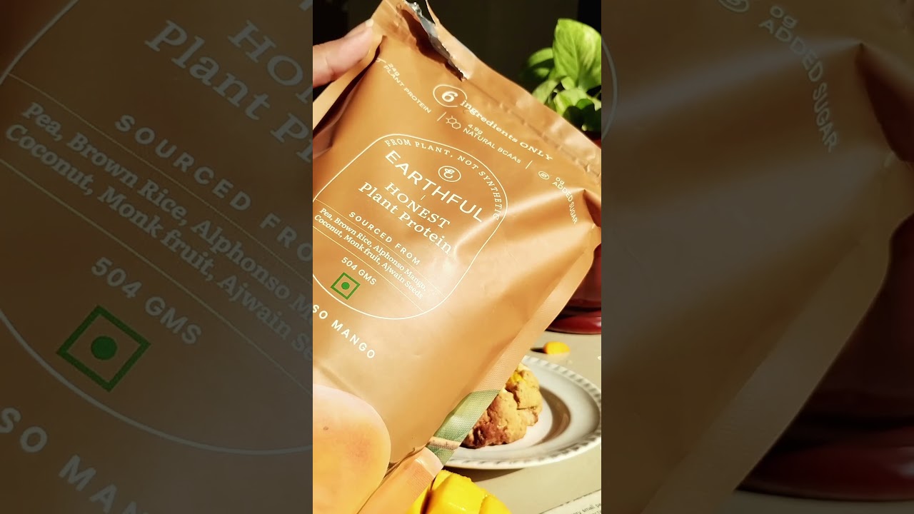 Mango Protein Cookie | Giant cookie full of plant based protein