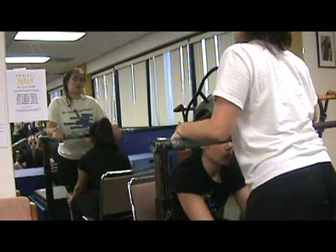 Lori Standing-- No hands!