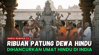 Download lagu EARTHQUAKE❗️THOUSANDS OF INDIAN HIDUNS ARE ANGRY, THOUSANDS OF GOD STATUES ARE DESTROYED mp3