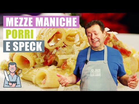 MEZZE MANICHE PORRI E SPECK - Ricetta veloce e svuotafrigo