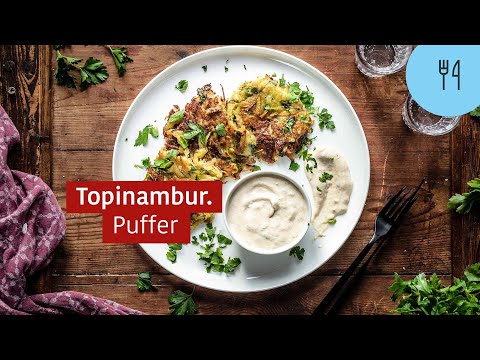 Rezept – Topinambur. Puffer