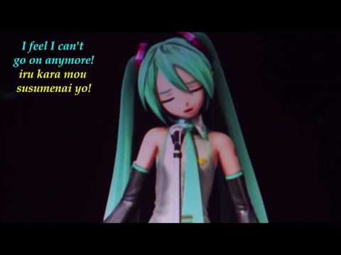 HATSUNE MIKU - GLOW - Magical Mirai 2015 (English and Romaji Subtitles)