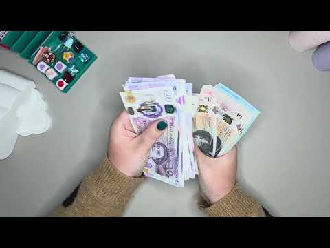 Cash stuffing £1,365 | Reallocating challenges | Sinking funds, savings challenges & budget UK 