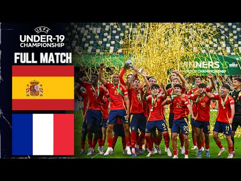 Full Match Spain vs France | U19 Euro Championship game Final | July 28, 2024